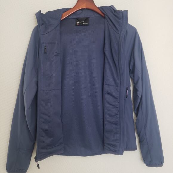 Marmot Womens ALT HB Hoody Storm‎ Full Zip Jacket Blue Ultralight Climbing Hike - Picture 13 of 16